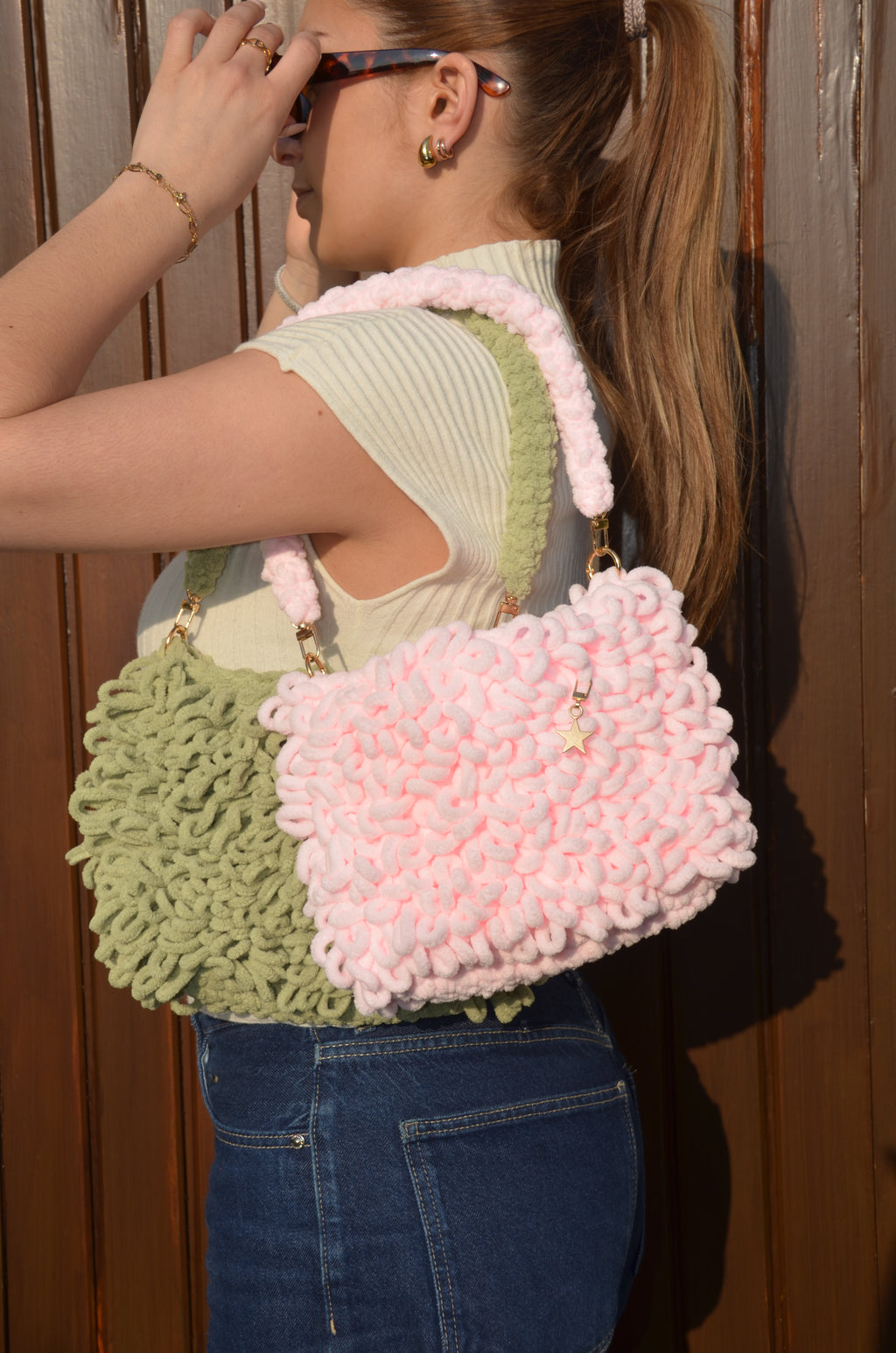 Sac LOOPIA rose